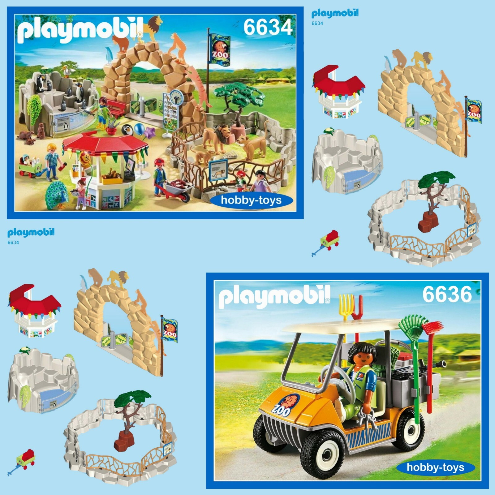Playmobil * LARGE CITY ZOO 6634 6636 6656 * Spares * SPARE Playmobil * LARGE CITY ZOO 6634 6636 6656 * Spares * SPARE