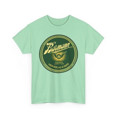 Peter Bamann Brewing Co. Kingston NY Lager Beer Ale Porter Retro Brewery T-Shirt
