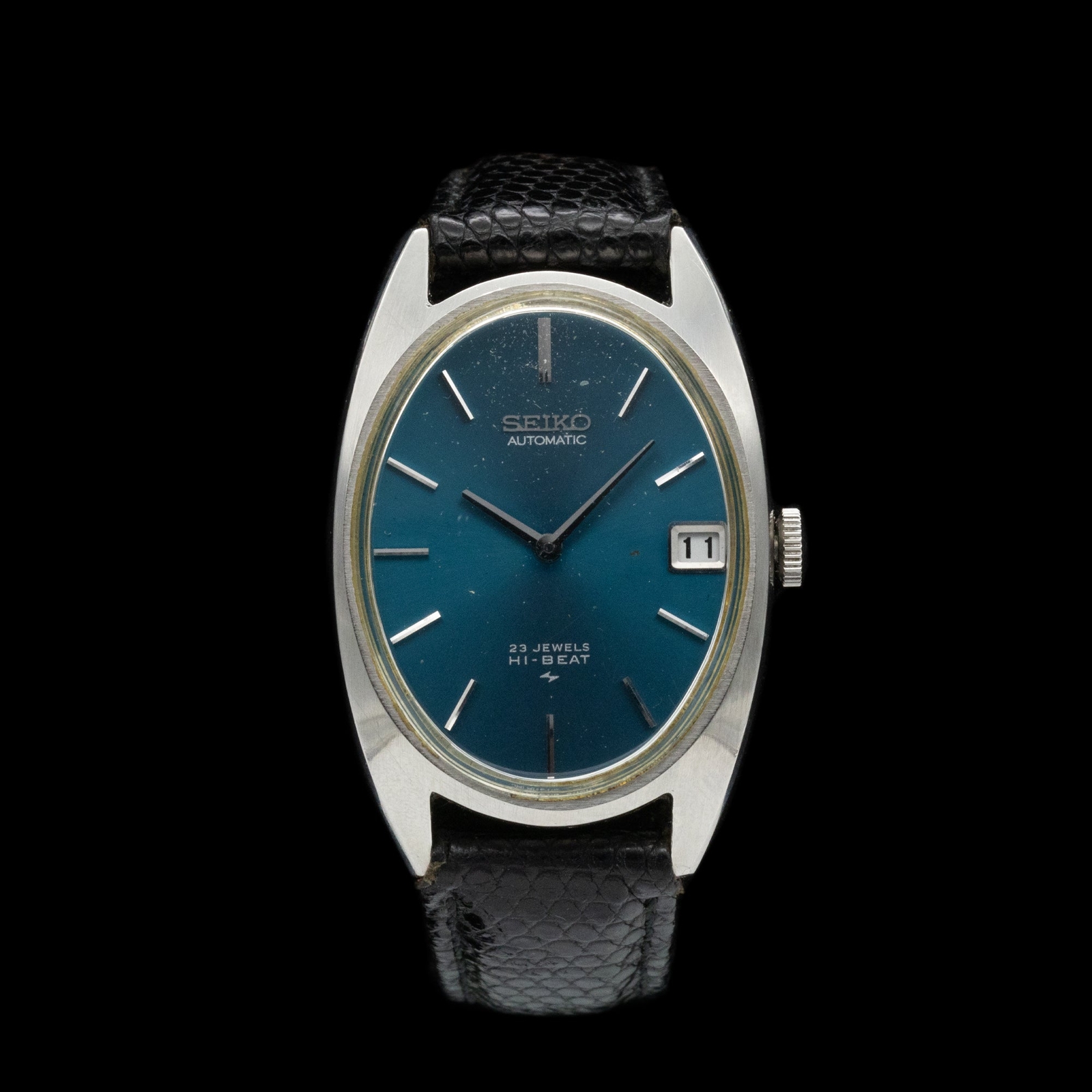 SEIKO 時計 2418 301A シャリオ　青 Seiko 2418-301A from 1974 (Serviced) – Paleh