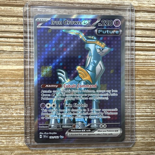 Iron Crown EX ポケモンカード 220HP Pokemon Card Iron Crown ex SAR 094/071 sv5m Cyber Judge