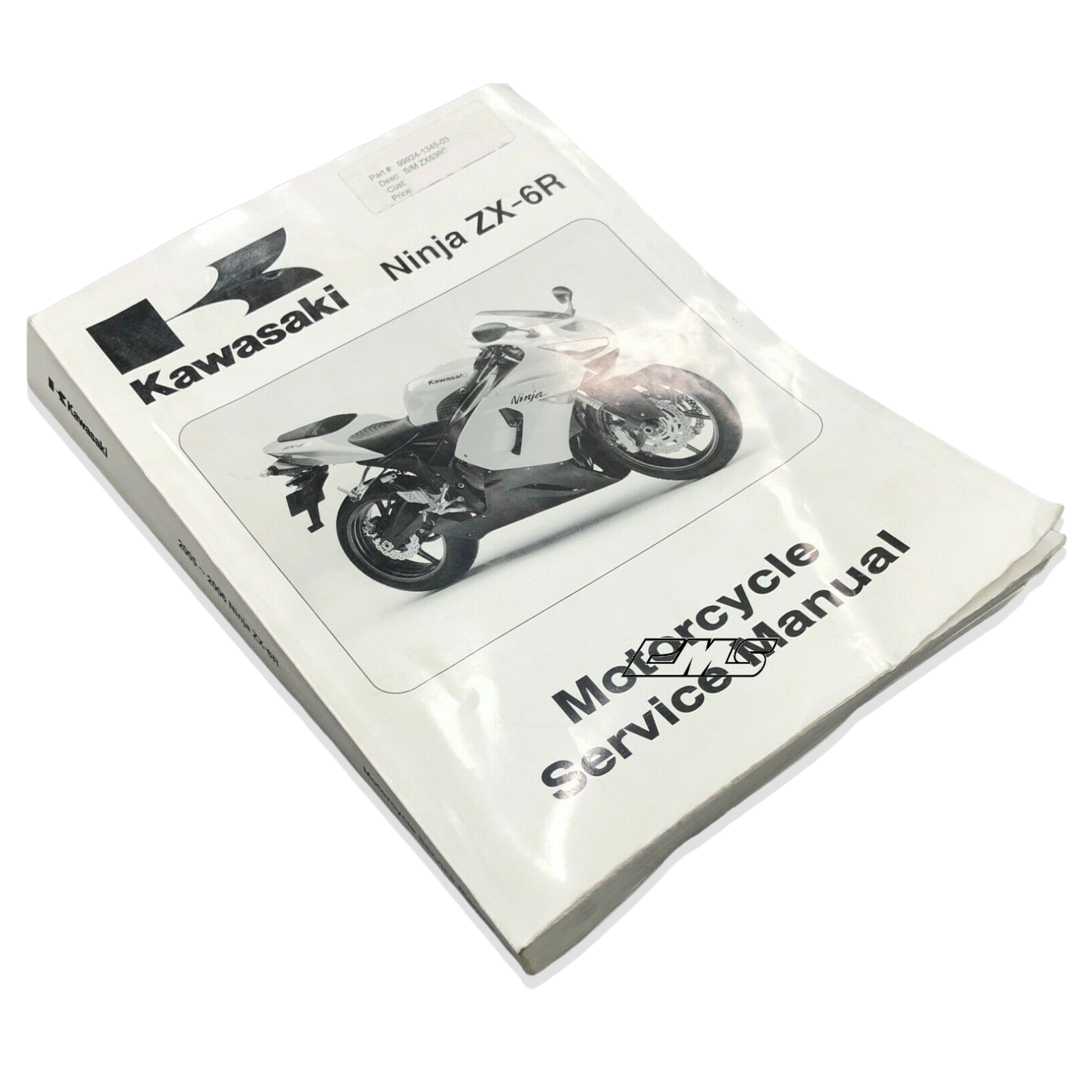 Kawasaki Motorcycle OEM Service Manual 99924-1311-03 Ninja