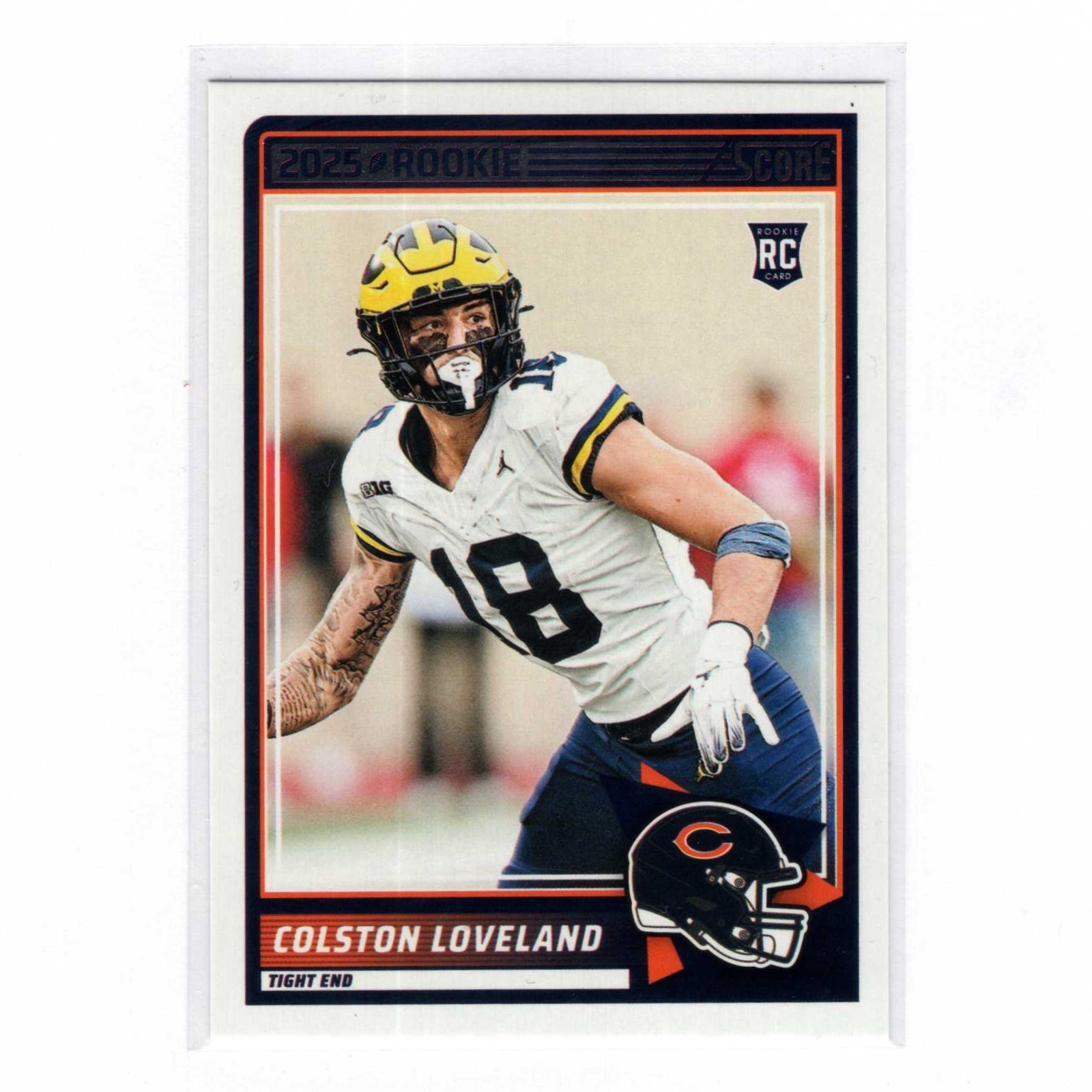 Colston Loveland 2025 Panini Score Rookies RC #31