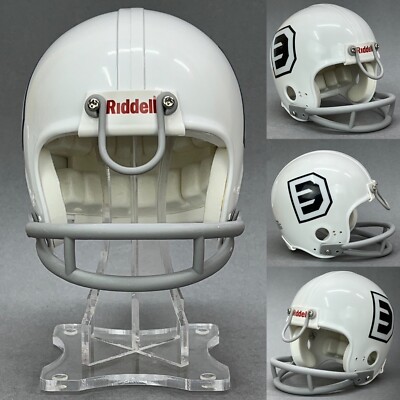 3D Printed Vintage 2-Bar/U-Bar Combo Riddell VSR4 Mini Helmet Upgrade Facemask