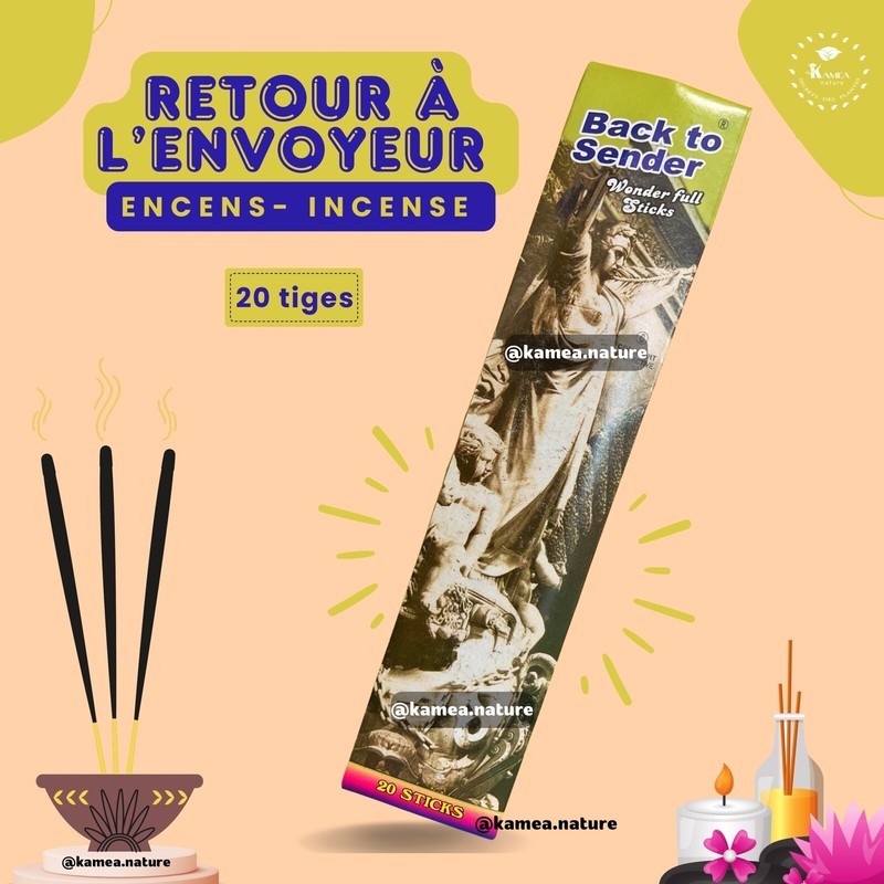 Encens Back To Sender / Encens Spirituel