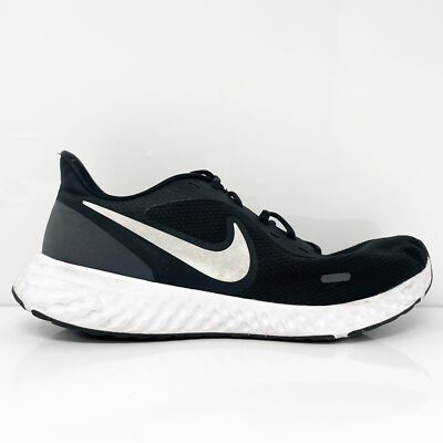 

Nike Mens Revolution 5 BQ3204-002 Черные кроссовки для бега, размер 12, Черный, Revolution 5