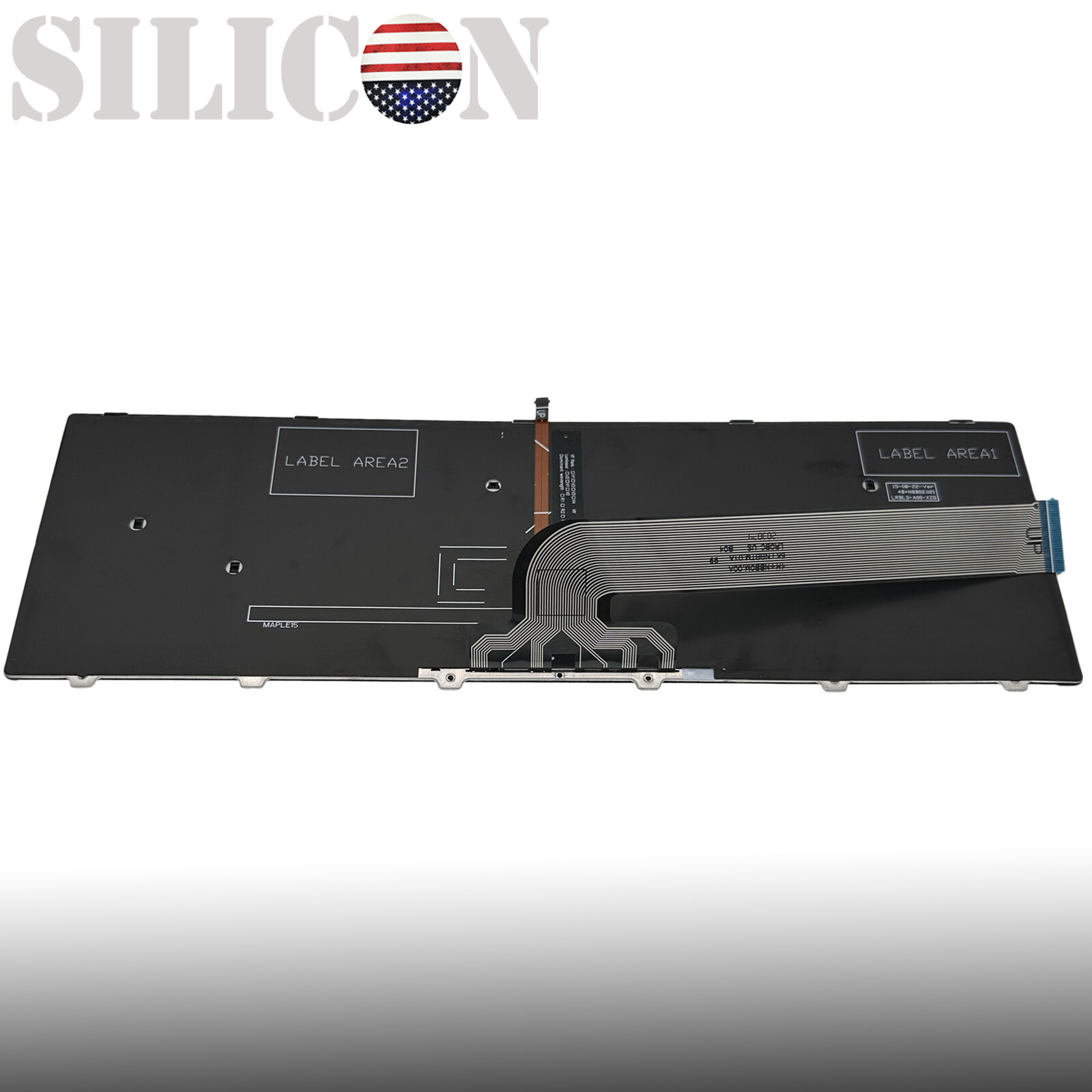 Backlit Laptop Keyboard For Dell Inspiron 15 3000 Series 3551 3558 3559 3565 US
