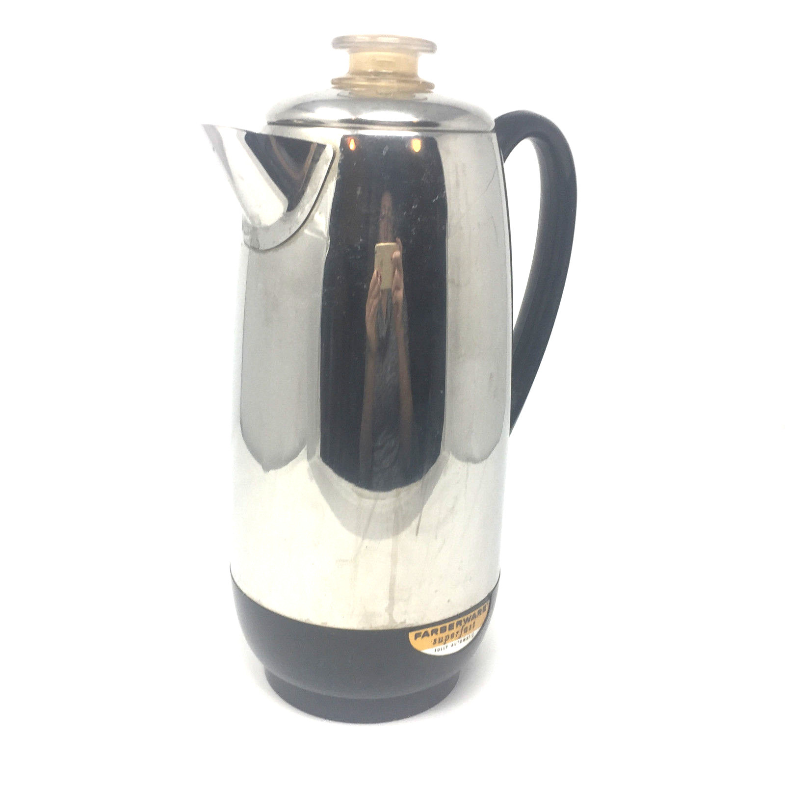 Farberware Superfast 12 CUP Coffee Perocolator Model 142 Tested Works Complete