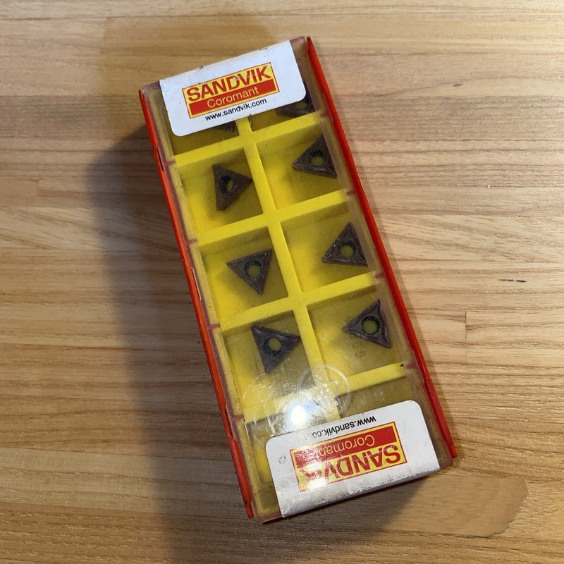 10 Plaquettes Tcgt 110204-Um 1125 Sandvik Coromant