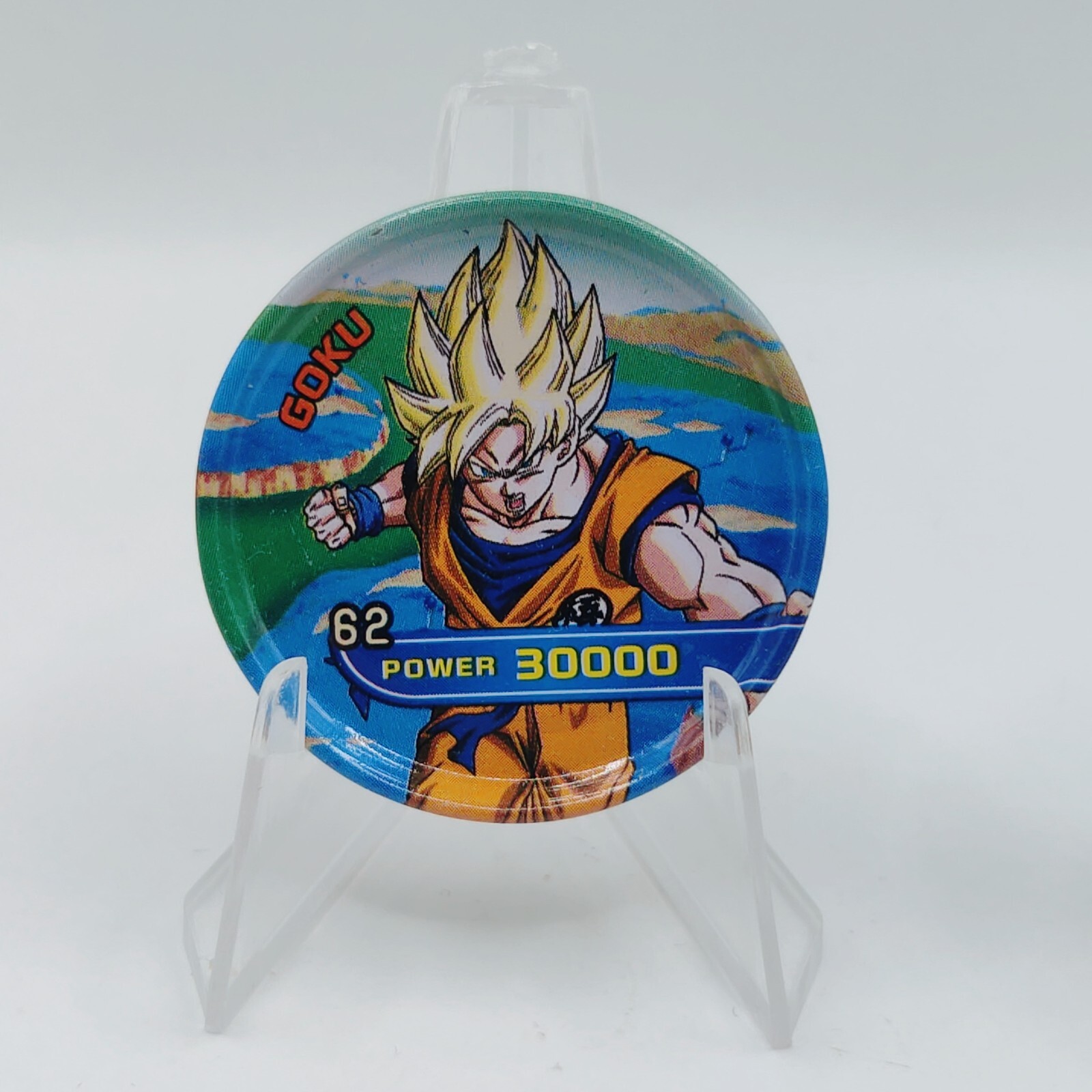 Vintage Dragon Ball Z SSJ Son Goku Power 30,000 Banpresto