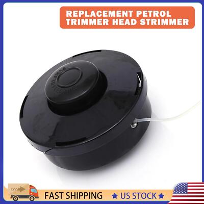 Universal Black Trimmer Head Replacement Strimmer Bump Feed Line Spool Cutter US
