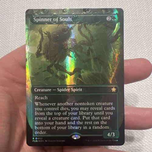MTG Foundations Spinner of Souls MANA FOIL (Borderless) | eBay