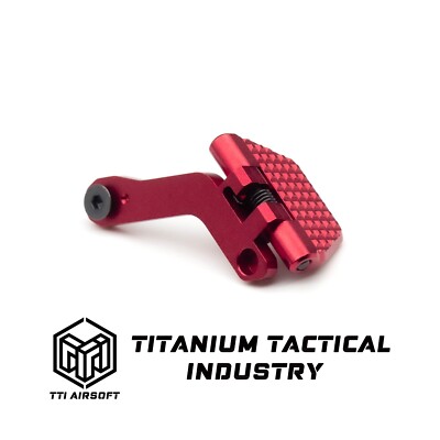 TTI AIRSOFT AAP-01 Folding Thumb Rest Red (Install Right Side for Left Handed)