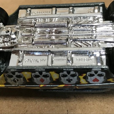 Grey '67 Chevy Skulls Hot Wheels Loose Diecast Car GQ