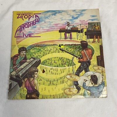 TODD RUNDGREN'S UTOPIA ANOTHER LIVE - VINY LP-1975 BEARSVILLE BR-6961