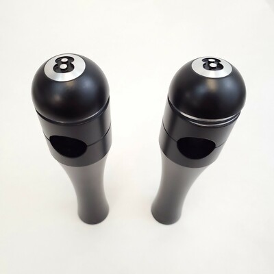 Hells Kitchen Choppers 8 Ball 6'' Risers Black Universal Harley 1'' Custom 682162