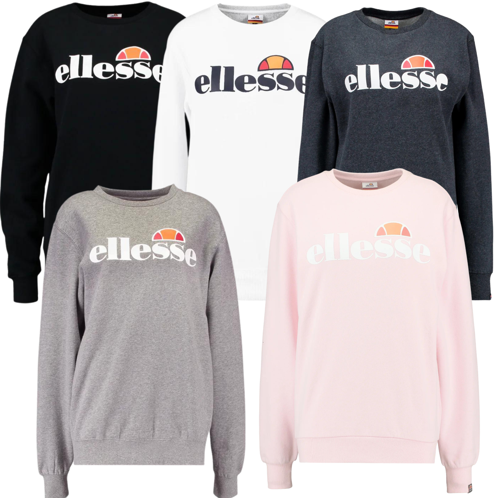 Женская толстовка Ellesse Agata по рекомендованной цене 45 фунтов стерлингов SGS03238 5 цветов 100% оригинал