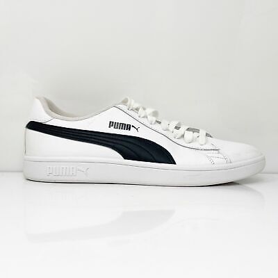 Puma Mens Smash V2 374513-01 Белая Повседневная Обувь Кроссовки Размер 10