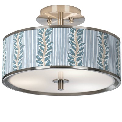 Drifting Petals Giclee Glow 14'' Wide Ceiling Light
