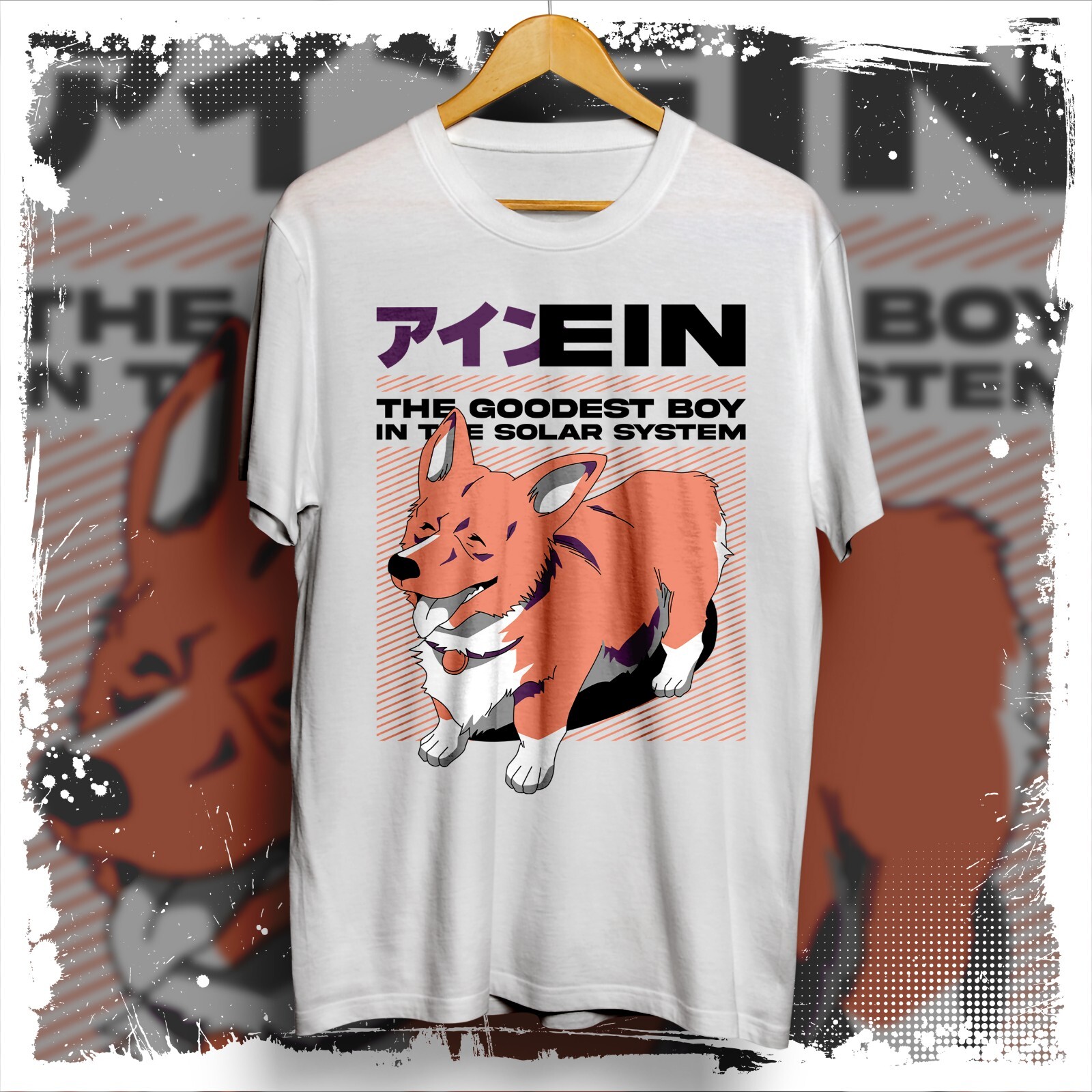 [RADINEO]★25SS★HAPPY WELSH CORGI SHORT SLEEVE T-SHIRT This is Fine