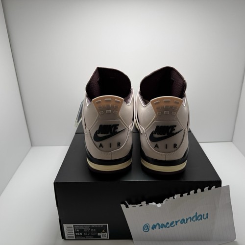 Pre-owned Jordan Nike  4 A Ma Maniere While You Were Sleeping Fz4810-200 12.5m / 14w In Pink