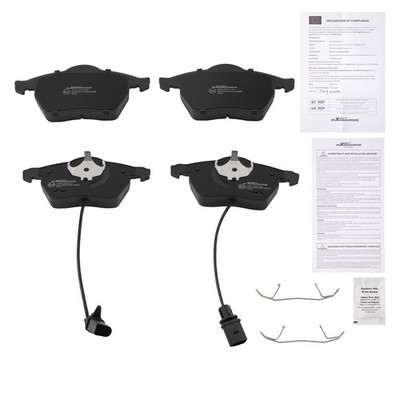 Jeu Plaquettes Avant for Audi A4 1.6 1.8 1.9 2.4 2.5 1994-2009 4B0698151M
