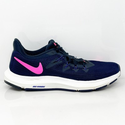 

Nike Womens Quest AA7412-400 Синие кроссовки для бега, размер 6,5, Синий, Quest