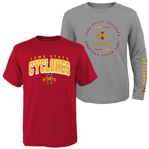 Комбинированный набор футболок Outerstuff NCAA Youth (8-20) Iowa State Cyclones Club 3 в 1
