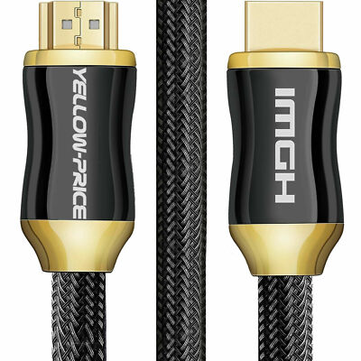 Ultra HD High Speed HDMI cable 2.1 support 4K/60Hz 8K/120Hz Dolby Vision/HDR Lot