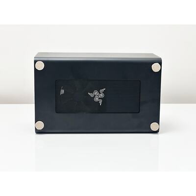 Razer Core X Aluminum External GPU Enclosure (eGPU) Black switching power supply