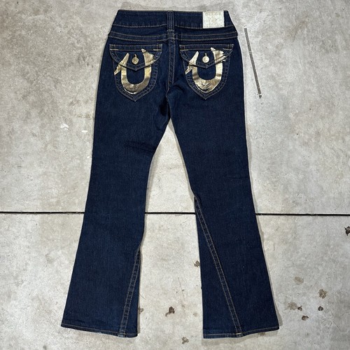 TRUE RELIGION  BRAND JEANS ダメージデニムタグ付　27 TRUE RELIGION BRAND JEANS ダメージデニムタグ付27
