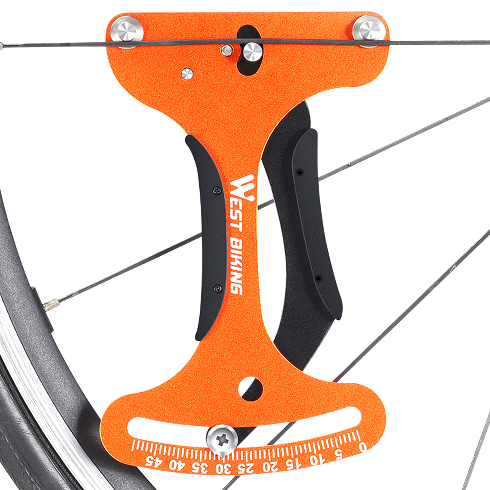 Spoke Tension Meter Aluminum Alloy Mountain Bike Wheel Repair Adjustment Tool