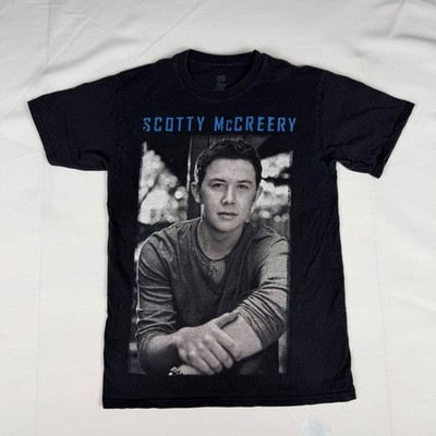 Scotty McCreery On Tour Graphic Shirt Black Small Hanes ComfortSoft Concert Tee