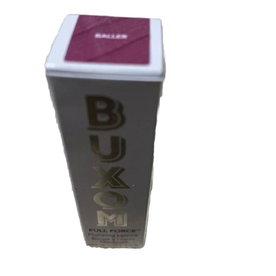 New! BUXOM Full Force Plumping Lipstick BALLER - New In Box!