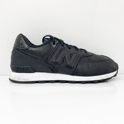 New Balance Boys Fresh Foam 574 PC574KM Черная повседневная обувь Кроссовки Размер 3 W