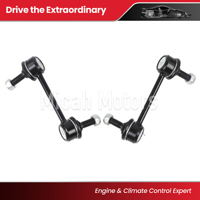 2X Rear Sway Bar Link Set Fit GMC Envoy Chevrolet Trailblazer Saab 9-7x Isuzu