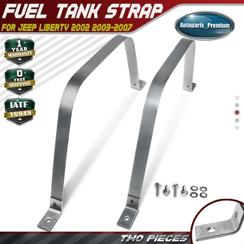 n！ 2x Fuel Tank Strap for Jeep Liberty 2002 2003-2007 Sport