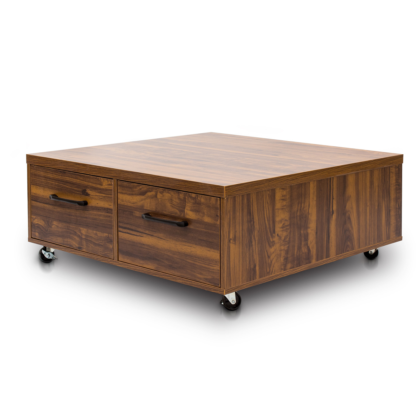 Square Coffee Table Industrial Loft Sofa Side End Tv Tea Living