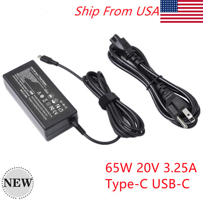 NEW 65W USB-C Type-C AC Adapter Laptop Charger For Lenovo Yoga 5 pro ThinkPad X1