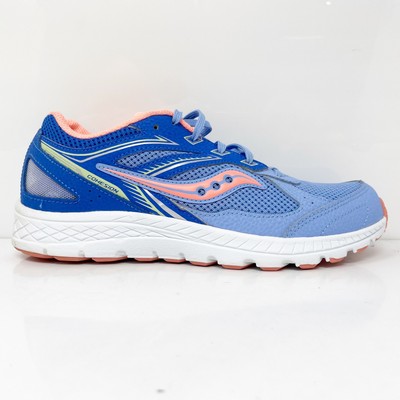 

Кроссовки Saucony Girls Cohesion 14 SK165091 синие кроссовки размер 6 м, Синий, Cohesion 14