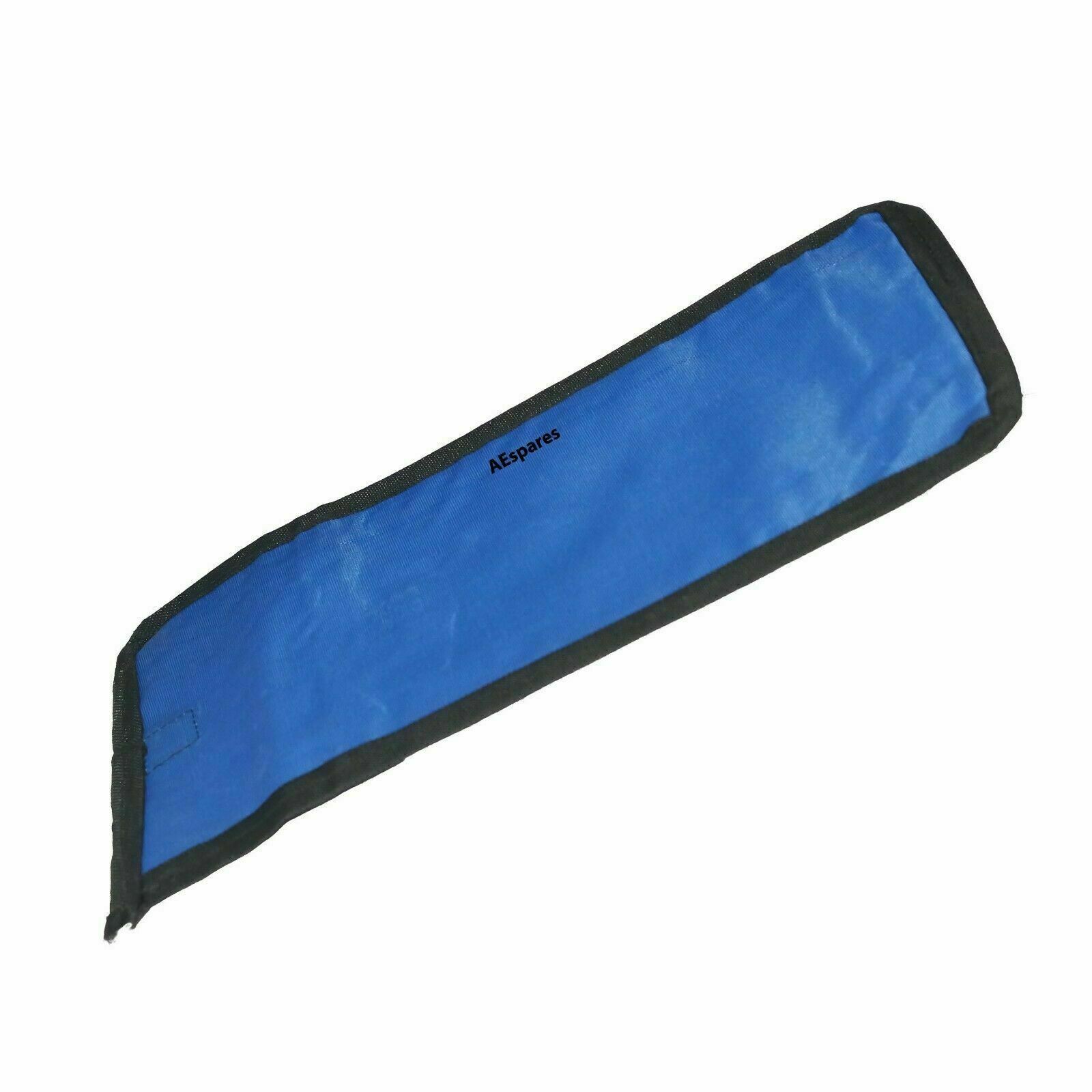 Fits Vespa Heavy Duty Toot Kit Bag Woven Pouch Vespa Logo With Flap Blue 