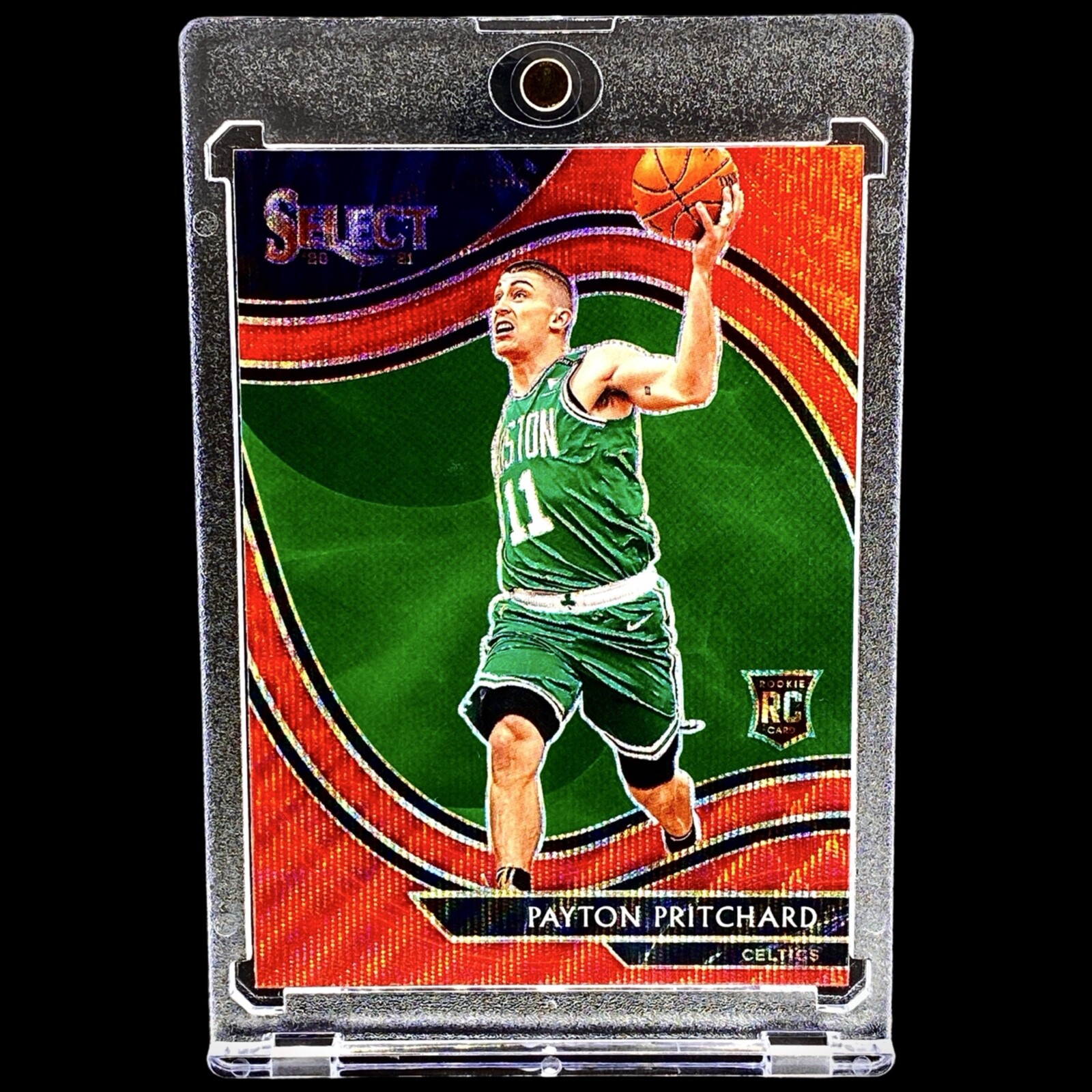 Payton Pritchard RARE ROOKIE RC RED WAVE REFRACTOR INVESTMENT CARD CELTICS
