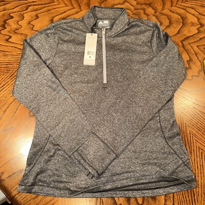 NWT Adidas Golf Women s quarter Zip Jacket Jack Daniels Honey Small