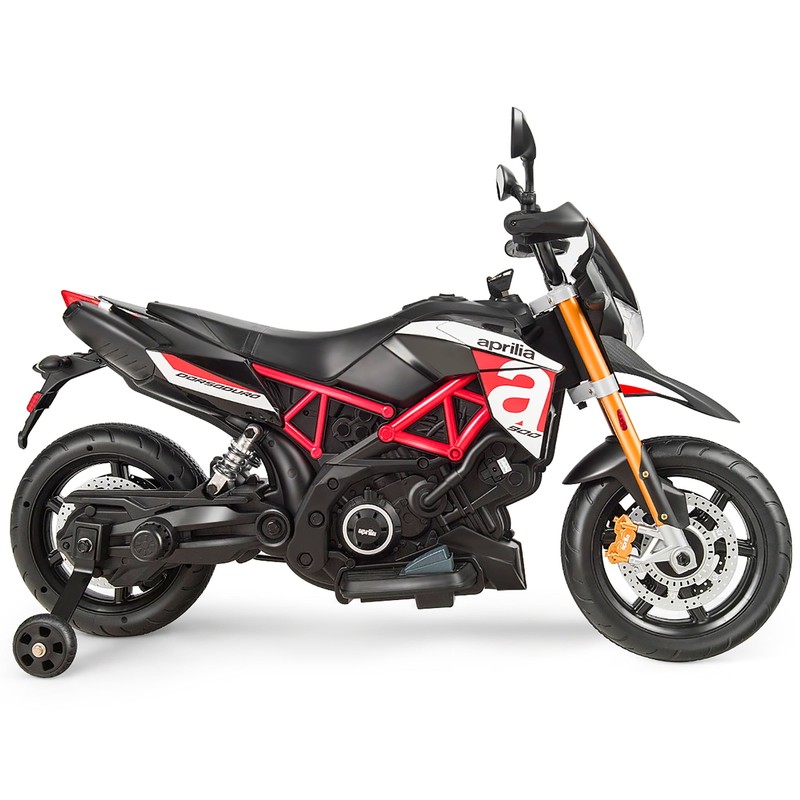 12V Kids Ride-On Motorcycle Motor Bike w/ Training Wheels Red Kids Motorcycle