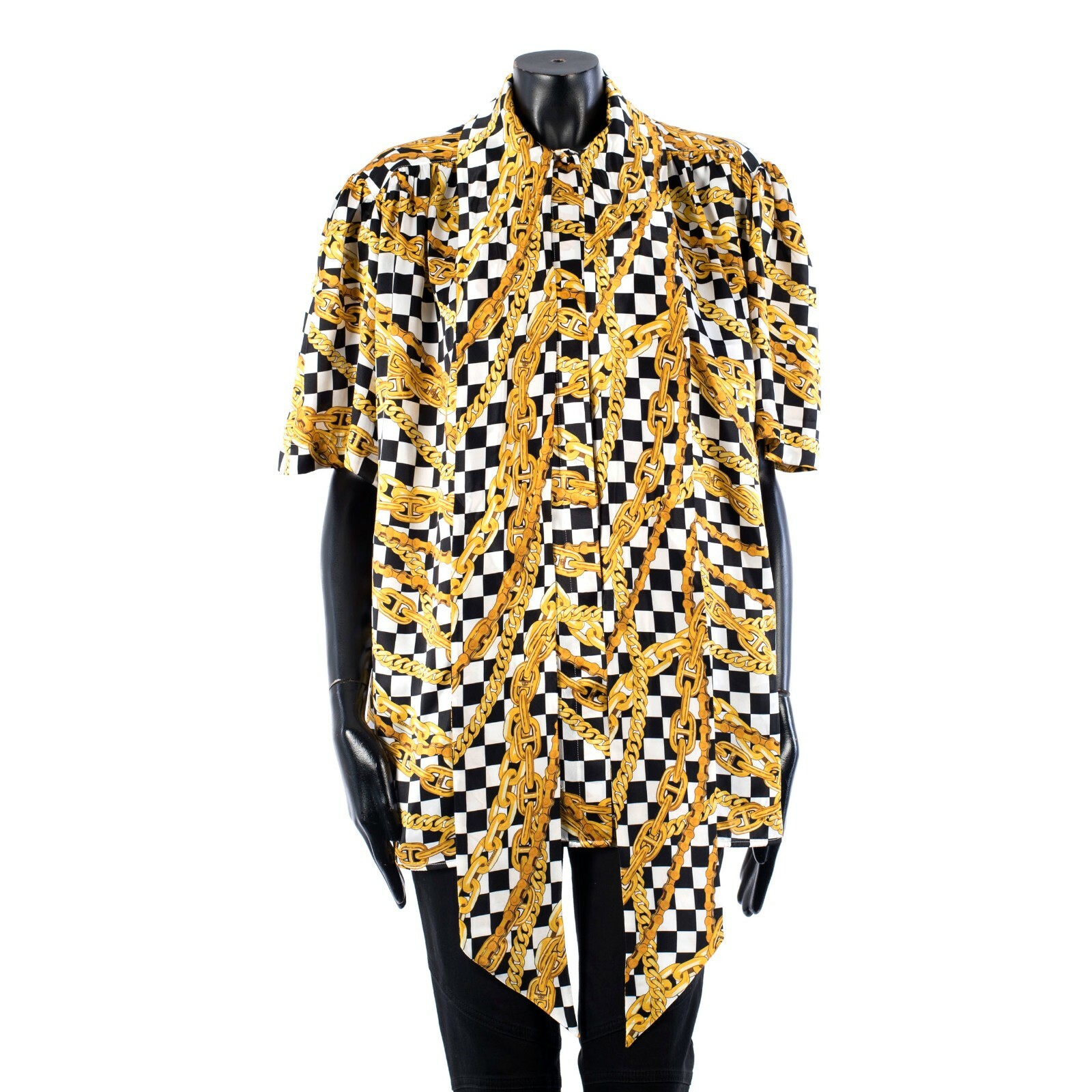 トップス BALENCIAGA 25SS bow blouse balenciaga-balenciaga-floral-
