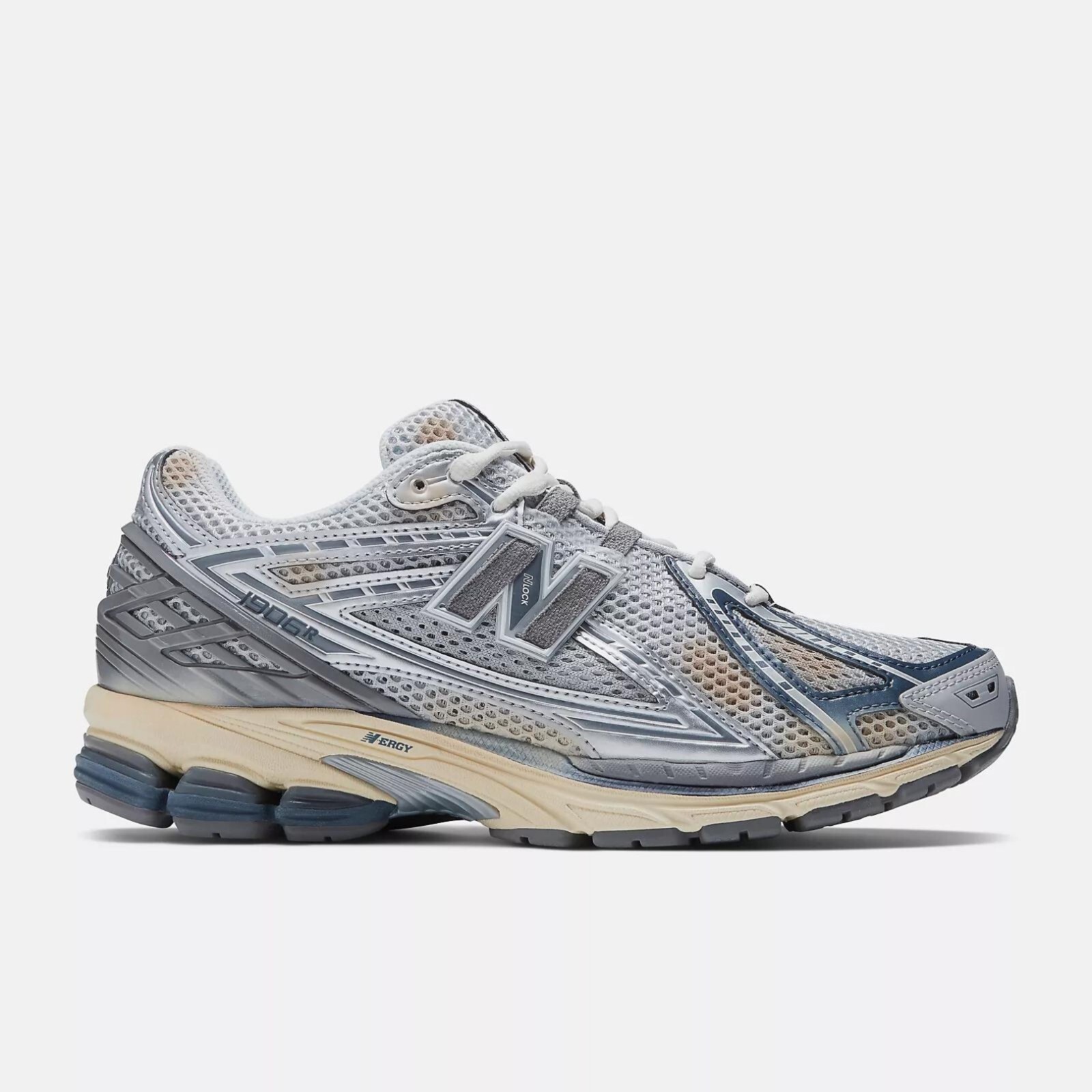 

Мужские кроссовки New Balance x Thisisneverthat 1906R 2022 Downtown Run M1906RTI, Rain cloud/metallic silver/grey, New Balance 1906
