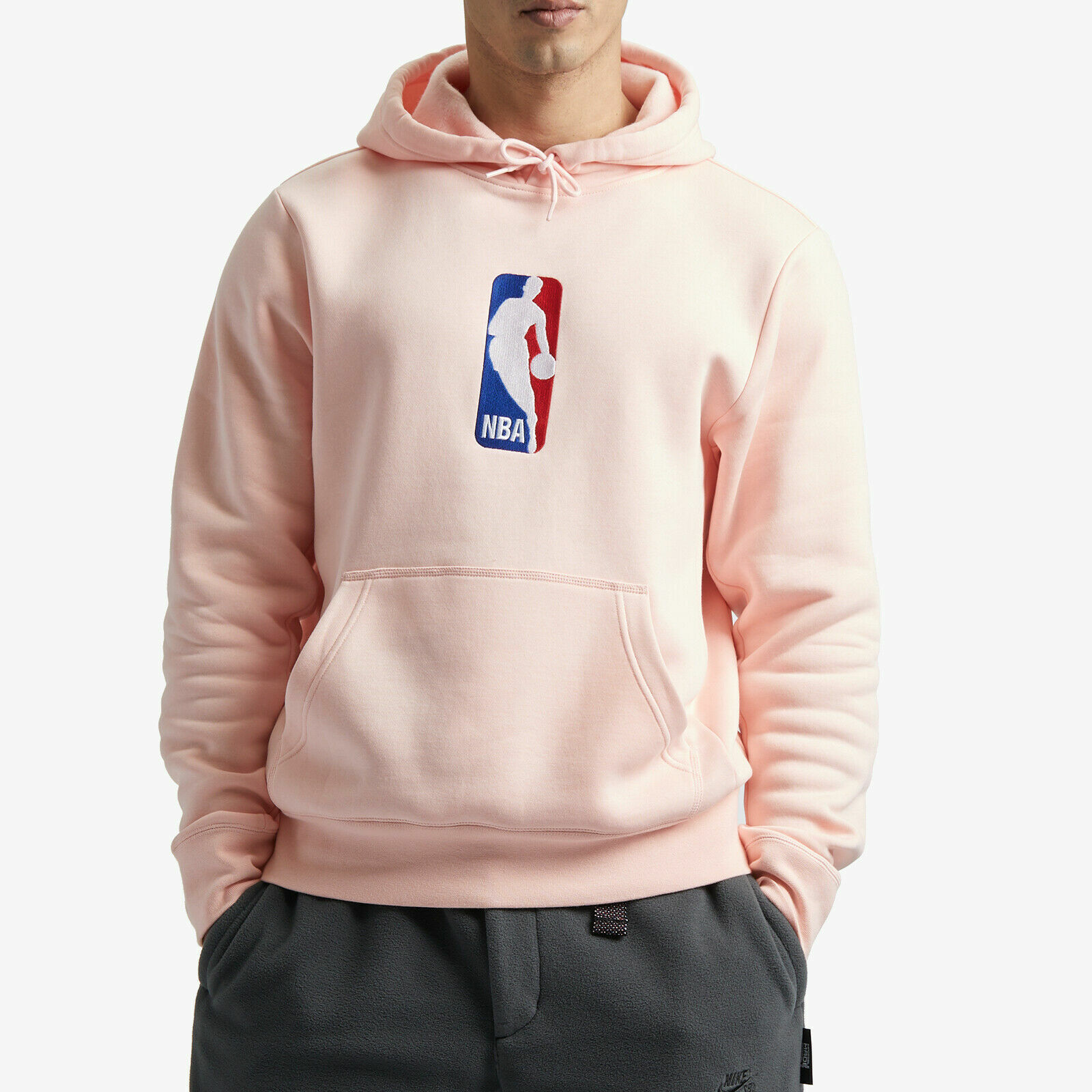 NWT MEN'S NIKE SB X NBA ICON PINK PULLOVER HOODIE SUPER RARE NWT MEN'S NIKE SB X NBA ICON PINK PULLOVER HOODIE SUPER RARE