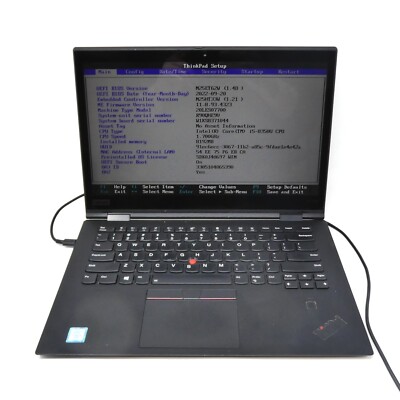 Lenovo ThinkPad X1 Yoga 3rd - Intel i5-8350U 8GB DDR4 256GB SSD No OS/Battery