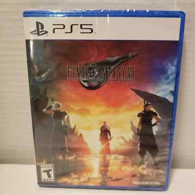 FINAL FANTASY VII REBIRTH PS5 PlayStation 5 BRAND NEW FACTORY SEALED !