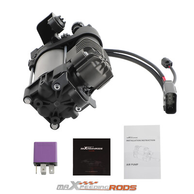 Air Suspension Compressor + Relay for Jeep Grand Cherokee WK2 for Dodge Ram 1500