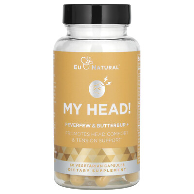 My Head, Feverfew & Butterbur, 60 Vegetarian Capsules